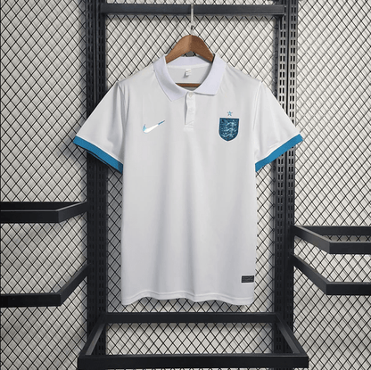 Polo Weiß Blau England