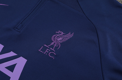 Liverpool Trainingsanzug mit halbem Reißverschluss