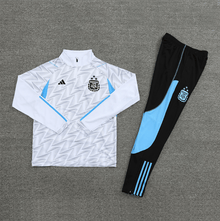 Argentinien-Trainingsanzug mit halbem Reißverschluss