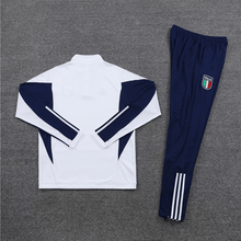 Italien-Trainingsanzug mit halbem Reißverschluss