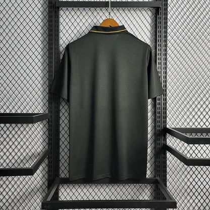 Polo Schwarz Gold Brasilien