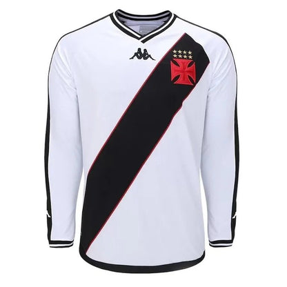 Vasco Away 24/25 Langarmtrikot - Weiß und Schwarz