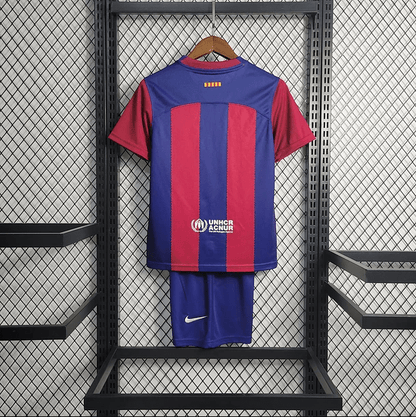 Barcelona 23/24 Heimtrikot für Kinder