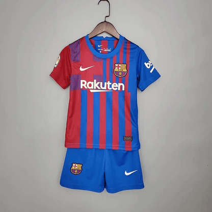 Barcelona 21/22 Heimtrikot für Kinder