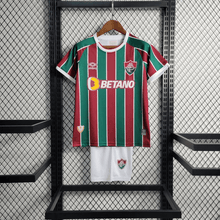 Fluminense 2023 Heimtrikot für Kinder