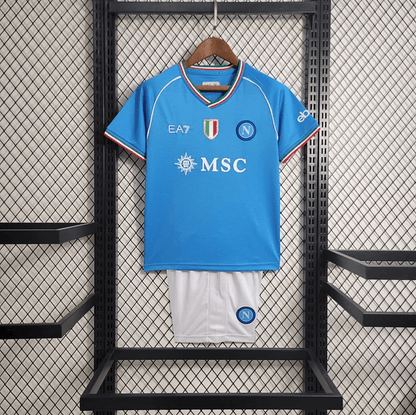 Napoli 2023/24 Heimtrikot für Kinder